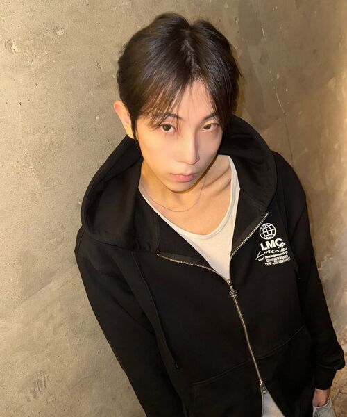 LMCの「SIGNATURE COMBO ZIP-UP HOODIE charcoal(パーカー・レディース・その他・S/M/L/XL)」の8枚目の写真