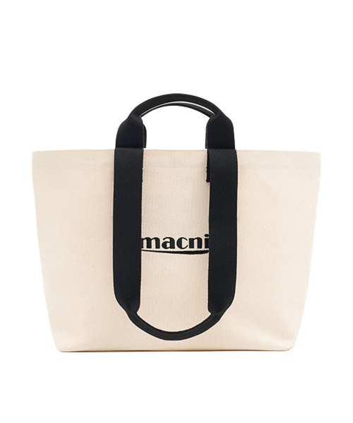 MACNI(マクニ)の「CANVAS TOTE BAG_IVORY(トートバッグ・レディース・その他・FREE)」の2枚目の写真