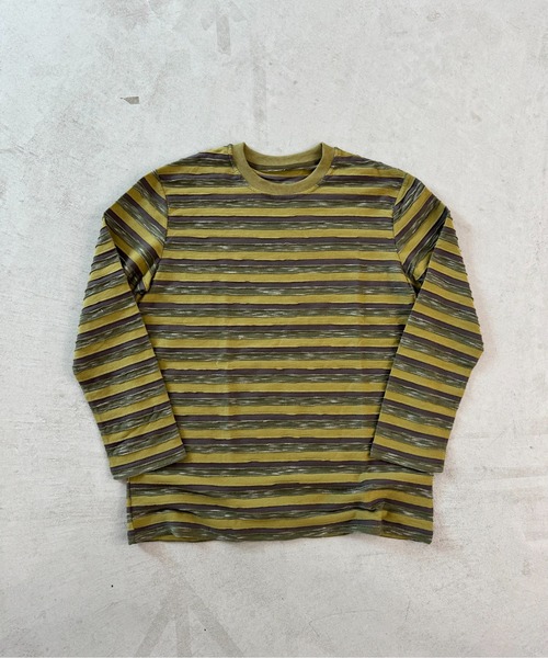 セール】Multi-Stripe Long Sleeve Tee / マルチボーダーロング