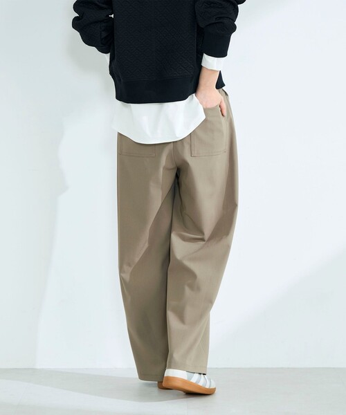 fredy emue（フレディエミュ）の「TRイージーセミワイドパンツ（その他パンツ・レディース・グレー/ブラック/ベージュ・38/36）」の22枚目の写真