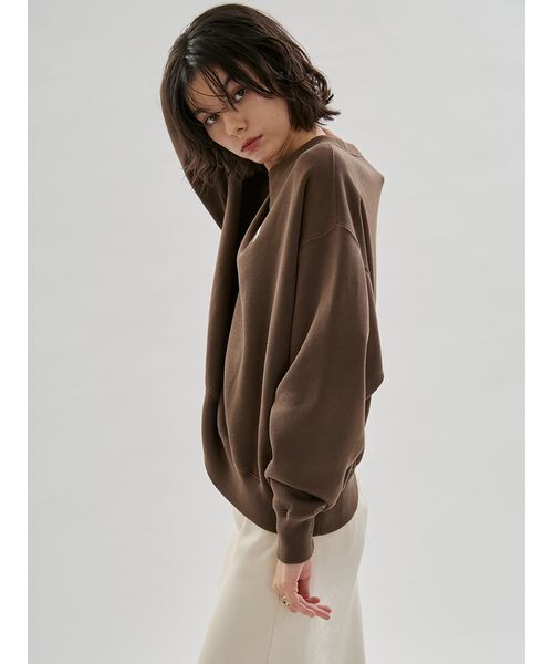 emmi(エミ)の「【emmi│POLO RALPH LAUREN】KNIT-SWEATSHIRT(ニット/セーター・レディース・ブラウン・S)」の5枚目の写真