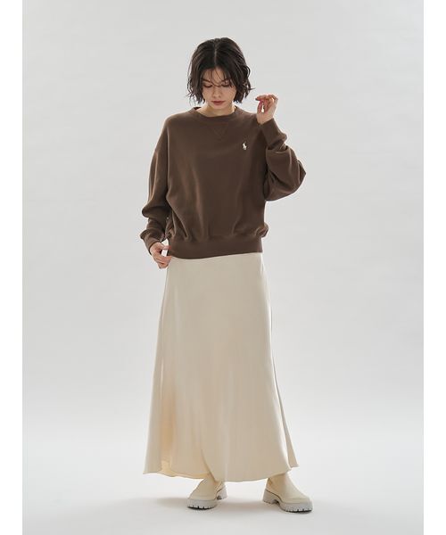 emmi(エミ)の「【emmi│POLO RALPH LAUREN】KNIT-SWEATSHIRT(ニット/セーター・レディース・ブラウン・S)」の10枚目の写真