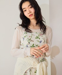 mysty woman | 【接触冷感】ソフトシアーロンTEELS　661523(Tシャツ/カットソー)