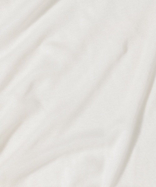 mysty woman（ミスティウーマン）の「【接触冷感】ソフトシアーロンTEELS　661523（Tシャツ/カットソー・レディース・オフホワイト/チャコールグレー/ブラック・FREE）」の21枚目の写真