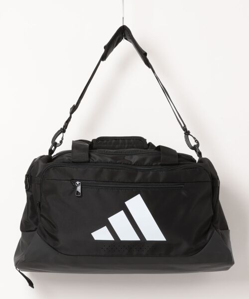 adidas(アディダス)の「《adidas》トレーニングDEFダッフルS(ボストンバッグ・メンズ・ブラック×ホワイト・フリー)」の1枚目の写真