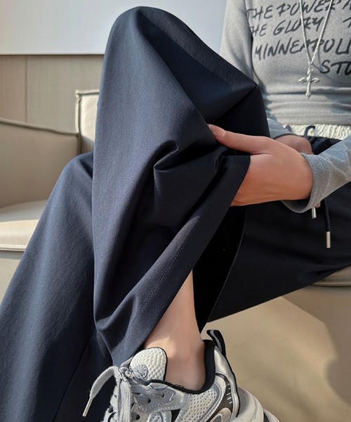 2ly2(トゥーリートゥー)の「ウエストギャザー ワイドストレートパンツ(その他パンツ・レディース・ライトグレー/ピンク/ネイビー・FREE)」の20枚目の写真
