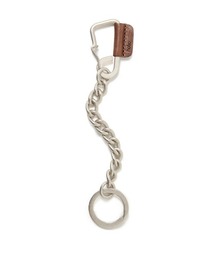 hobo（ホーボー）の「【hobo / ホーボー】CARABINER CHAIN KEY RING with HORSE LEATHER（キーケース/キーアクセサリー）」