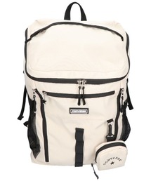 【CONVERSE/コンバース】RUBBER PATCH BOX BACKPACK / ボックスバックパック