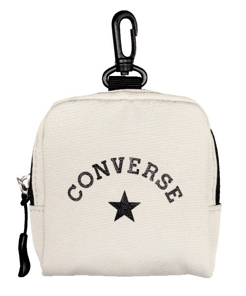 CONVERSE(コンバース)の「【CONVERSE/コンバース】RUBBER PATCH BOX BACKPACK / ボックスバックパック(バックパック/リュック・レディース・ブラック/アイボリー/ベージュ/シルバー・FREE)」の8枚目の写真