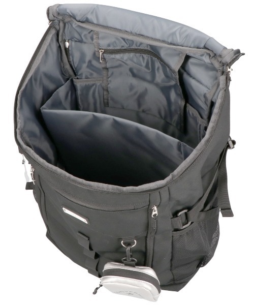 CONVERSE(コンバース)の「【CONVERSE/コンバース】RUBBER PATCH BOX BACKPACK / ボックスバックパック(バックパック/リュック・レディース・ブラック/アイボリー/ベージュ/シルバー・FREE)」の21枚目の写真