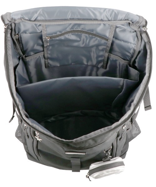 CONVERSE(コンバース)の「【CONVERSE/コンバース】RUBBER PATCH BOX BACKPACK / ボックスバックパック(バックパック/リュック・レディース・ブラック/アイボリー/ベージュ/シルバー・FREE)」の22枚目の写真