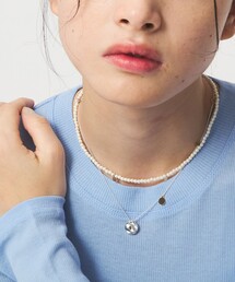 EMMEL REFINES | ＜EMMEL REFINES＞EM フェイクパール×ラウンドトップ ネックレス セット(ネックレス)