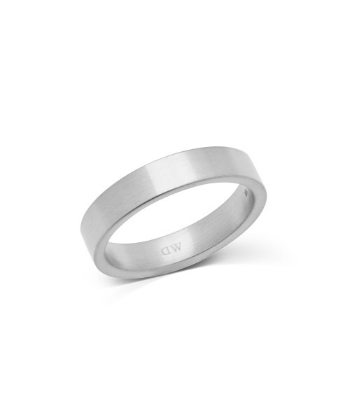 Daniel Wellington(ダニエルウェリントン)の「Line Ring Brushed 4.5MM ブラッシュ ローズゴールド/ゴールド/シルバー/グレー(リング・メンズ・グレー/シルバー/イエローゴールド/ピンクゴールド・58/60/62/64/66/68/70)」の1枚目の写真