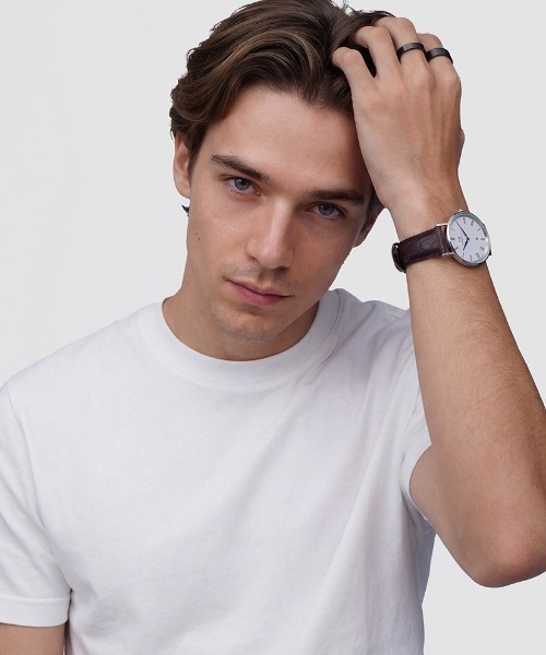Daniel Wellington(ダニエルウェリントン)の「Line Ring Brushed 4.5MM ブラッシュ ローズゴールド/ゴールド/シルバー/グレー(リング・メンズ・グレー/シルバー/イエローゴールド/ピンクゴールド・58/60/62/64/66/68/70)」の18枚目の写真