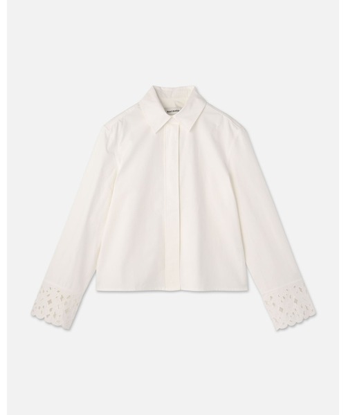 marimekko（マリメッコ）の「Etevyys Keidas / Blouse（シャツ/ブラウス・レディース・ホワイト・36/34/38）」の5枚目の写真