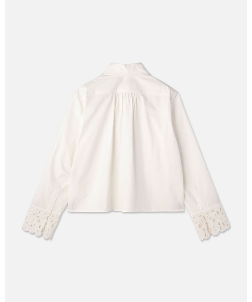 marimekko（マリメッコ）の「Etevyys Keidas / Blouse（シャツ/ブラウス・レディース・ホワイト・36/34/38）」の6枚目の写真