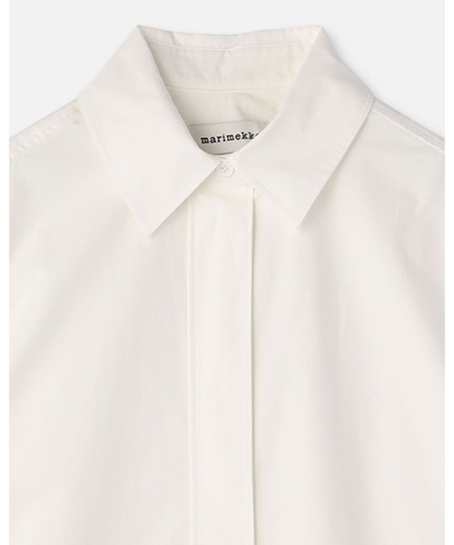 marimekko（マリメッコ）の「Etevyys Keidas / Blouse（シャツ/ブラウス・レディース・ホワイト・36/34/38）」の7枚目の写真