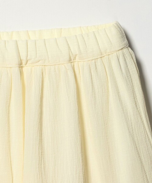 green label relaxing(グリーンレーベルリラクシング)の「楊柳フリル ロングスカート / キッズ 140cm-160cm(スカート・キッズ・ブラック/オフホワイト・140cm/150cm/160cm)」の10枚目の写真