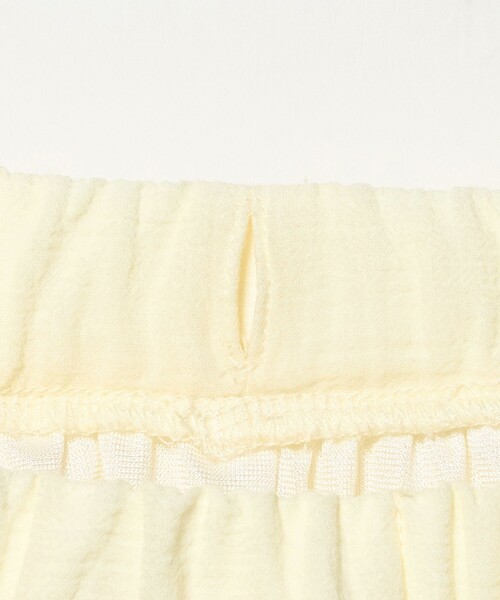 green label relaxing(グリーンレーベルリラクシング)の「楊柳フリル ロングスカート / キッズ 140cm-160cm(スカート・キッズ・ブラック/オフホワイト・140cm/150cm/160cm)」の13枚目の写真