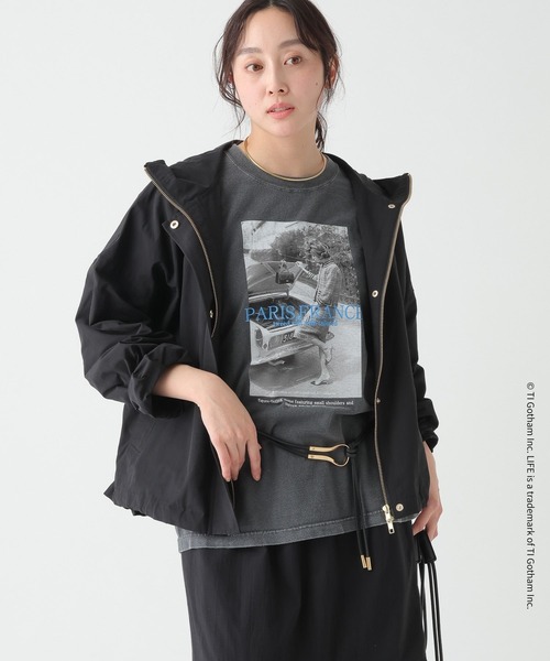 Elura(エルーラ)の「LIFE PICTURE COLLECTION*プリントT/662052(Tシャツ/カットソー・レディース・ホワイト/チャコールグレー・FREE)」の20枚目の写真