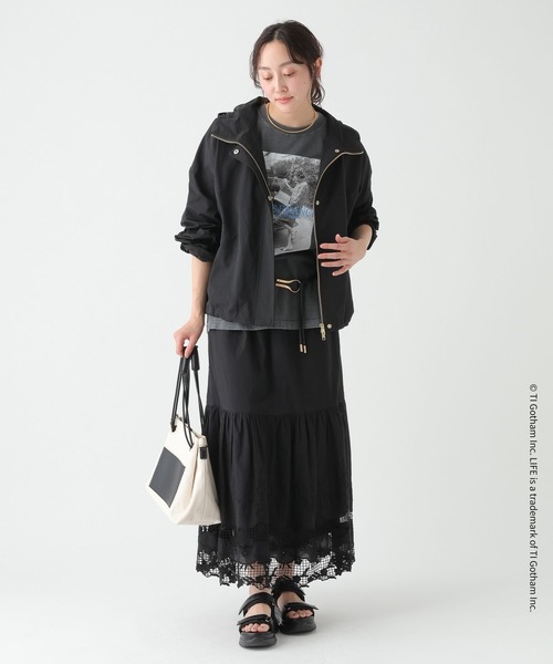 Elura(エルーラ)の「LIFE PICTURE COLLECTION*プリントT/662052(Tシャツ/カットソー・レディース・ホワイト/チャコールグレー・FREE)」の22枚目の写真