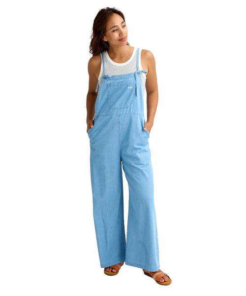 BILLABONG（ビラボン）の「BILLABONG ウィメンズ WOVEN SALOPETTE ロングパンツ 【2026年春夏モデル】/ビラボンサロペット（サロペット/オーバーオール・レディース・ブラック/インディゴブルー/ライトブルー・MEDIUM）」の12枚目の写真