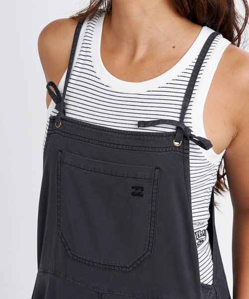 BILLABONG（ビラボン）の「BILLABONG ウィメンズ WOVEN SALOPETTE ロングパンツ 【2026年春夏モデル】/ビラボンサロペット（サロペット/オーバーオール・レディース・ブラック/インディゴブルー/ライトブルー・MEDIUM）」の5枚目の写真