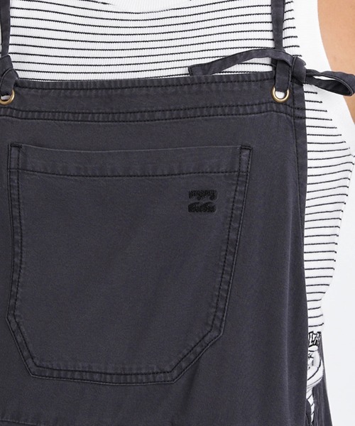 BILLABONG（ビラボン）の「BILLABONG ウィメンズ WOVEN SALOPETTE ロングパンツ 【2026年春夏モデル】/ビラボンサロペット（サロペット/オーバーオール・レディース・ブラック/インディゴブルー/ライトブルー・MEDIUM）」の6枚目の写真