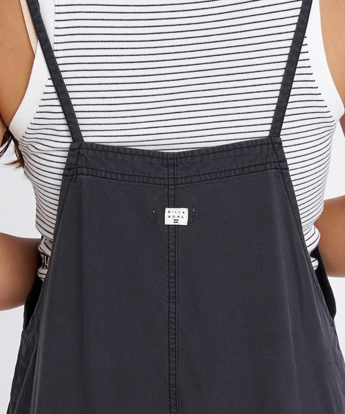 BILLABONG（ビラボン）の「BILLABONG ウィメンズ WOVEN SALOPETTE ロングパンツ 【2026年春夏モデル】/ビラボンサロペット（サロペット/オーバーオール・レディース・ブラック/インディゴブルー/ライトブルー・MEDIUM）」の8枚目の写真