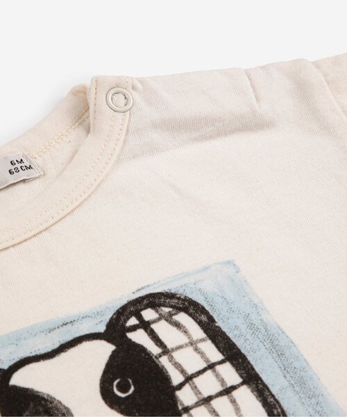 BOBO CHOSES(ボボショーズ)の「Van Dog半袖Tシャツ【ベビー】(その他ベビーウェア・キッズ・ホワイト・95/80)」の3枚目の写真