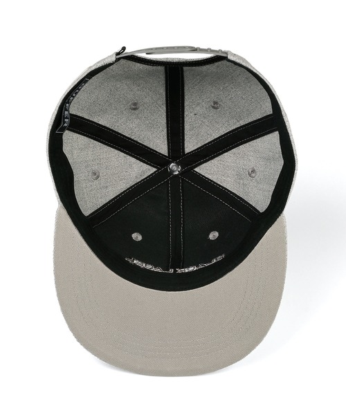 The DUFFER of ST.GEORGE（ザダファーオブセントジョージ）の「〔BLACK LABEL〕DF-84 SNAPBACK CAP ：DF-84 DUFFERオリジナル スナップバック キャップ（キャップ・メンズ・グレー/ブラック・F）」の9枚目の写真