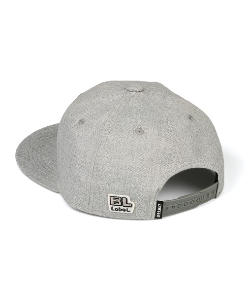 The DUFFER of ST.GEORGE（ザダファーオブセントジョージ）の「〔BLACK LABEL〕DF-84 SNAPBACK CAP ：DF-84 DUFFERオリジナル スナップバック キャップ（キャップ・メンズ・グレー/ブラック・F）」の8枚目の写真