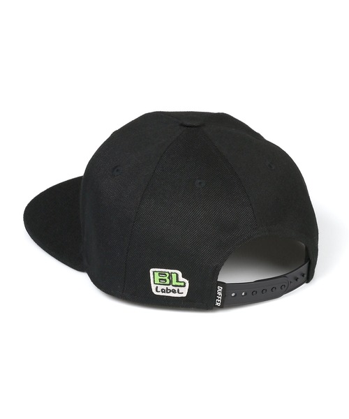 The DUFFER of ST.GEORGE（ザダファーオブセントジョージ）の「〔BLACK LABEL〕DF-84 SNAPBACK CAP ：DF-84 DUFFERオリジナル スナップバック キャップ（キャップ・メンズ・グレー/ブラック・F）」の7枚目の写真