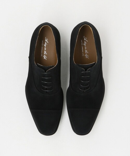 A DAY IN THE LIFE UNITED ARROWS（アデイインザライフユナイテッドアローズ）の「スエード ストレートチップ シューズ-撥水-＜A DAY IN THE LIFE＞（ドレスシューズ・メンズ・ダークブラウン/ブラック・8/9/8h/7h）」の11枚目の写真