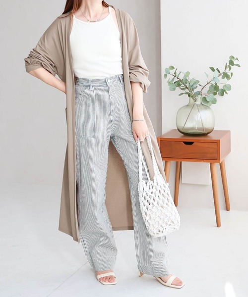 NYLAUS(ナイラス)の「【SG】接触冷感ロングカーディガン(カーディガン/ボレロ・レディース・ブラック/ブルー・M)」の18枚目の写真
