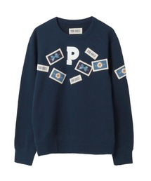 PINK HOUSE（ピンクハウス）の「Pロゴ＆ネームワッペン使いトレーナー（スウェット）」