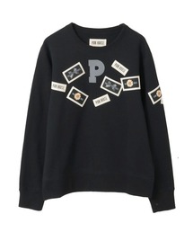 PINK HOUSE（ピンクハウス）の「Pロゴ＆ネームワッペン使いトレーナー（スウェット）」