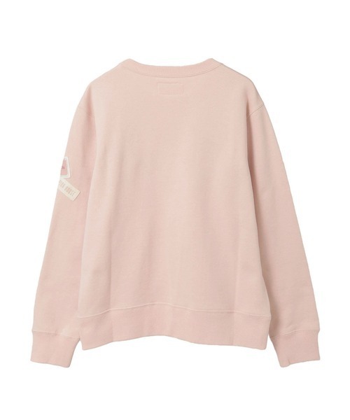 PINK HOUSE（ピンクハウス）の「Pロゴ＆ネームワッペン使いトレーナー（スウェット・レディース・レッド/ピンク/ブラック/オフホワイト/ネイビー・LARGE/MEDIUM）」の7枚目の写真