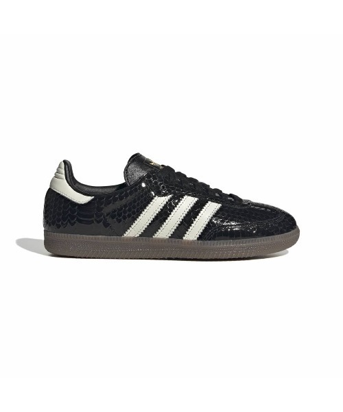 adidas(アディダス)の「adidas Originals SAMBA SHOES(アディダスオリジナルス サンバ シューズ)(スニーカー・レディース・ブラック系/シルバー系・23cm/23.5cm/24cm/24.5cm/25cm/25.5cm/26cm/26.5cm/27cm/27.5cm/28cm/28.5cm/29cm)」の1枚目の写真