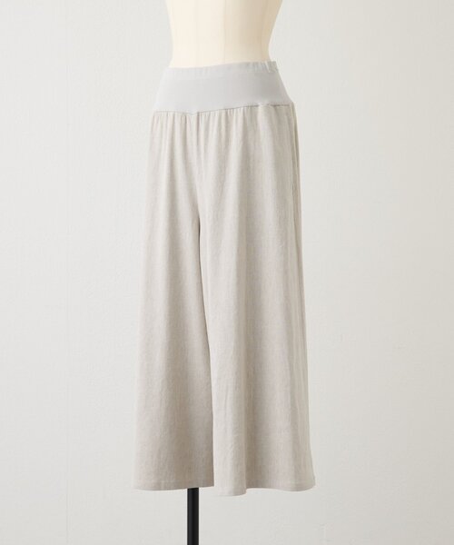 BEARDSLEY（ビアズリー）の「《ZOZO先行予約開始》リネンキュロット（その他パンツ・レディース・ベージュ/ブラック/グレー・0/1）」の19枚目の写真