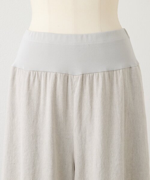 BEARDSLEY（ビアズリー）の「《ZOZO先行予約開始》リネンキュロット（その他パンツ・レディース・ベージュ/ブラック/グレー・0/1）」の22枚目の写真