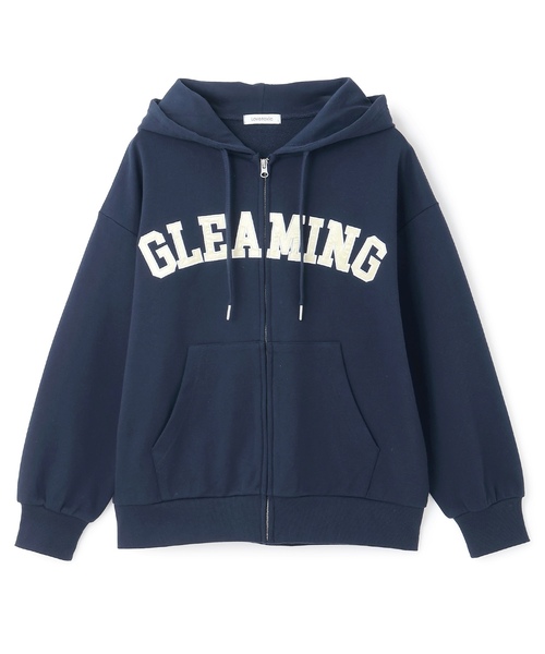 LOVETOXIC(ラブトキシック)の「ロゴアップリケルーズジップパーカ(パーカー・キッズ・アイボリー/チャコール/ネイビー/トップグレー・M:150cm/L:160cm/S:140cm)」の14枚目の写真