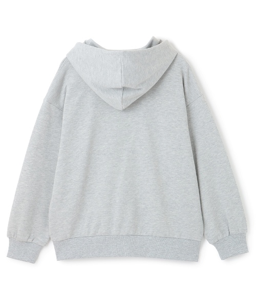 LOVETOXIC(ラブトキシック)の「ロゴアップリケルーズジップパーカ(パーカー・キッズ・アイボリー/チャコール/ネイビー/トップグレー・M:150cm/L:160cm/S:140cm)」の11枚目の写真