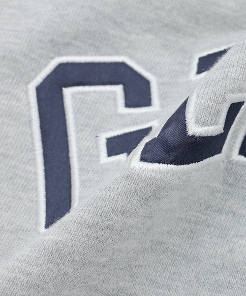 LOVETOXIC(ラブトキシック)の「ロゴアップリケルーズジップパーカ(パーカー・キッズ・アイボリー/チャコール/ネイビー/トップグレー・M:150cm/L:160cm/S:140cm)」の5枚目の写真