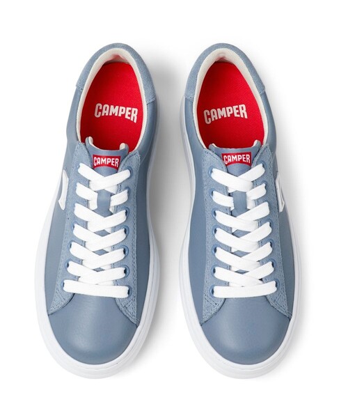 CAMPER（カンペール）の「[カンペール] RUNNER FOUR / レザースニーカー（スニーカー・レディース・スカイブルー・24.0cm/25.0cm/23.0cm/23.5cm/22.5cm/25.5cm）」の4枚目の写真