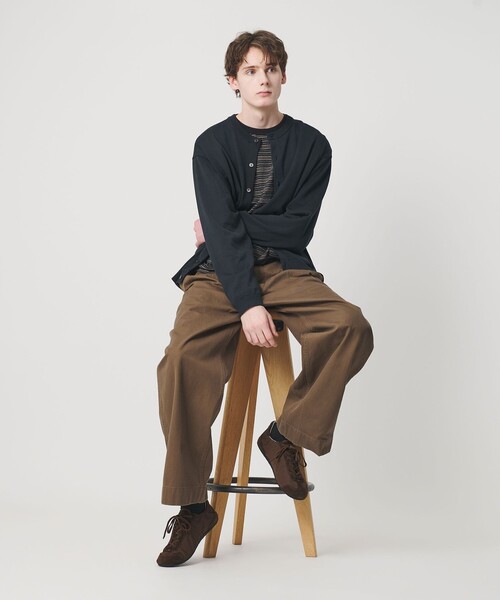 FOOT INDUSTRY(フットインダストリー)の「【別注】<FOOT INDUSTRY>ソフト ガット シューズ(スニーカー・メンズ・ブラウン系/ブラック・43/41/44/42)」の22枚目の写真
