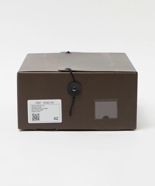 FOOT INDUSTRY(フットインダストリー)の「【別注】<FOOT INDUSTRY>ソフト ガット シューズ(スニーカー・メンズ・ブラウン系/ブラック・43/41/44/42)」の3枚目の写真