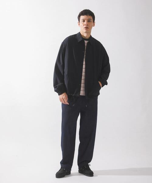 URBAN RESEARCH Sonny Label(アーバンリサーチサニーレーベル)の「シアサッカーコーチジャケット(ブルゾン・メンズ・ネイビー/ブラック/グリーン・LARGE/MEDIUM)」の8枚目の写真