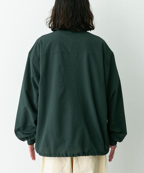 URBAN RESEARCH Sonny Label（アーバンリサーチサニーレーベル）の「シアサッカーコーチジャケット（ブルゾン・メンズ・ネイビー/ブラック/グリーン・LARGE/MEDIUM）」の14枚目の写真