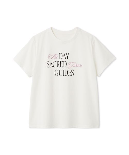 FRAY I.D（フレイアイディー）の「ロゴプリント刺繍Tシャツ／ウォッシャブル（Tシャツ/カットソー・レディース・ピンク/グリーン・F）」の2枚目の写真
